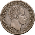 2. Niemcy, Prusy, Fryderyk Wilhelm III, 1/6 talara 1839 A