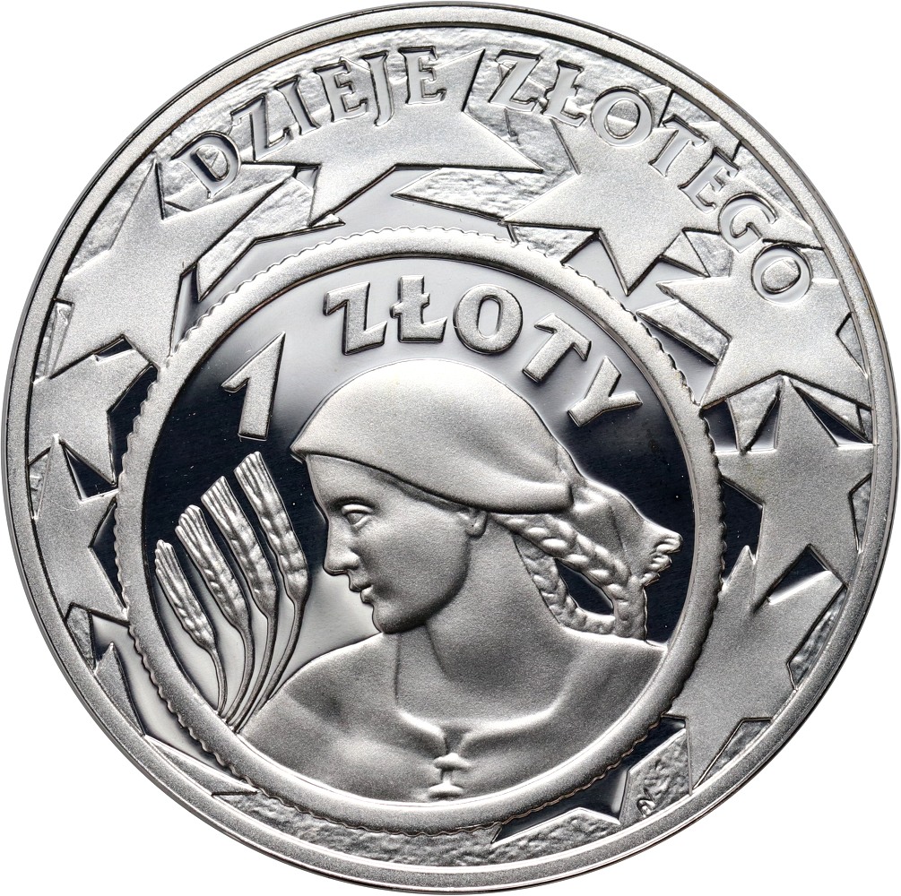 51. Polska, III RP, 10 złotych 2004, Dzieje Złotego