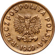 1. Polska, PRL, 5 groszy 1949