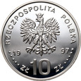 14. Polska, III RP, 10 złotych 1997, Święty Wojciech