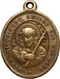 Polska, Galicja, XIX w., medalik Pamiątka z Góry Alwernii