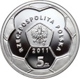 1. Polska, III RP, 5 złotych 2011, Polonia Warszawa