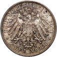Niemcy, Bawaria, Otto, 2 marki 1911 D