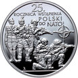 80. Polska, III RP, 10 złotych 2024, Wstąpienie Polski do NATO