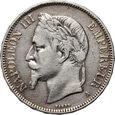 Francja, Napoleon III, 5 franków 1868 A