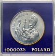 10. Polska, PRL, 10000 złotych 1987, Jan Paweł II