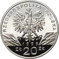 82. Polska, III RP, 20 złotych 1999, Wilk