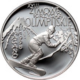 6. Polska, III RP, 10 złotych 1998, Igrzyska Olimpijskie Nagano