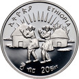Etiopia, 20 birr 1998, Unicef, #V23