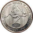 Polska, PRL, 20000 złotych 1989, MŚ - Włochy 1990