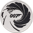 59. Tuvalu, Elżbieta II, 1 dolar 2020, James Bond 007, 1 Oz Ag999