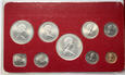 5. Bahamy, Elżbieta II, zestaw monet okolicznościowych 1972