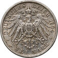 Niemcy, Prusy, Wilhelm II, 2 marki 1904 A