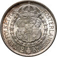 Szwecja, Gustaw V, 2 korony 1939