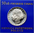 18. Polska, PRL, 50 złotych 1972, Fryderyk Chopin