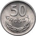 3. Polska, PRL, 50 groszy 1949, aluminium
