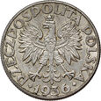2. Polska, II RP, 2 złote 1936, Żaglowiec
