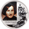 Tuvalu, Elżbieta II, dolar 2009 P, N. Gogol, 1 Oz Ag999