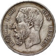 8. Belgia, Leopold II, 5 franków 1872