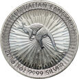20. Australia, Elżbieta II, dolar 2016 P, Kangur, 1 Oz Ag999