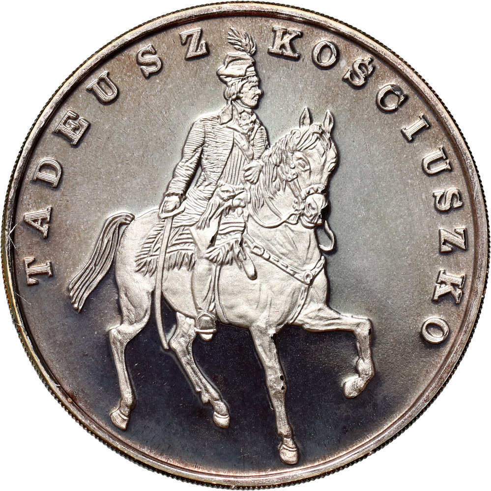 302. Polska, III RP, 100000 złotych 1990, Tadeusz Kościuszko, #T