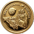 1. Fidżi, Elżbieta II, 5 dolarów 2006, Transylwania, złoto