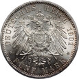 26. Niemcy, Prusy, Wilhelm II, 5 marek 1901, 200-lecie Prus