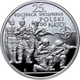 63. Polska, III RP, 10 złotych 2024, Wstąpienie Polski do NATO
