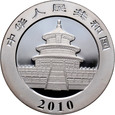 7. Chiny, 10 yuan 2010, Panda, 1 Oz Ag999