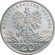 Polska, III RP, 20 złotych 1996, Jeż