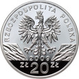 Polska, III RP, 20 złotych 2009, Jaszczurka Zielona