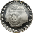 Polska, PRL, 100 złotych 1978, Adam Mickiewicz NGC PF69 