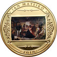 Polska, medal 2018, Jan Matejko, Polonia - Rok 1863