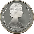 44. Kanada, Elżbieta II, dolar 1985, Parki Narodowe, PROOF