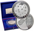 31. Francja, 50 euro 2009, Międzynarodowy Rok Astronomii