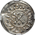 Niemcy, Bawaria, Henryk II Kłótnik 985-995, denar, Regensburg