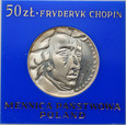 6. Polska, PRL, 50 złotych 1972, Fryderyk Chopin, PRÓBA