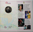 89. Wielka Brytania, Elżbieta II, 5 funtów 1996, Urodziny królowej