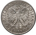 43. Polska, II RP, 5 złotych 1933, Głowa Kobiety