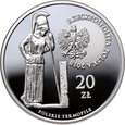 Polska, III RP, 20 złotych 2018, Polskie Termopile - Hodów