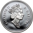 43. Kanada, Elżbieta II, 1 dolar 1996, Jabłko McIntosh