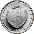 57. Palau, 5 dolarów 2006, Uncja Szczęścia, Koniczyna, #JP