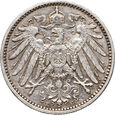 Niemcy, Cesarstwo, 1 marka 1909 E