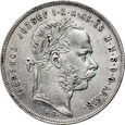 Węgry, Franciszek Józef I, forint 1879 KB