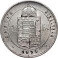 Węgry, Franciszek Józef I, forint 1879 KB