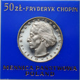 Polska, PRL, 50 złotych 1974, Fryderyk Chopin