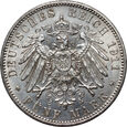 12. Niemcy, Bawaria, Otto, 5 marek 1911 D, 90. Urodziny Luitpolda