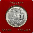 3. Polska, PRL, 100 złotych 1966, Mieszko i Dąbrówka, PRÓBA