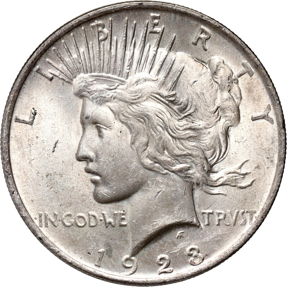 41. USA, 1 dolar 1923, Peace