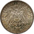 Niemcy, Prusy, Wilhelm II, 3 marki 1912 A